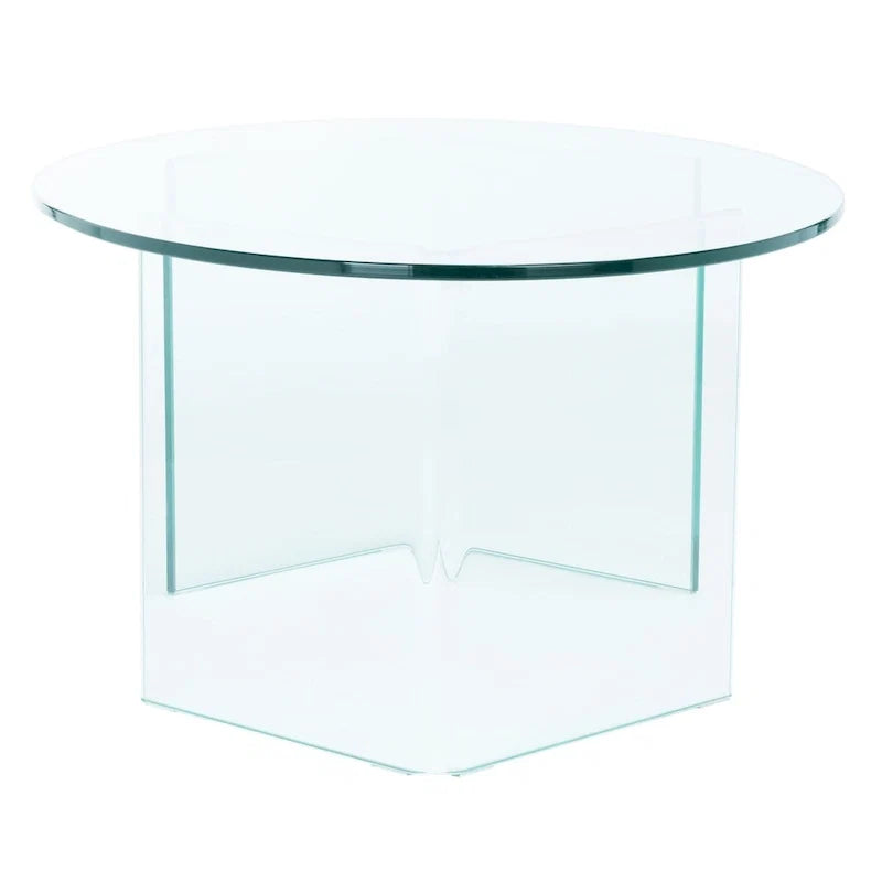 SAFAVIEH Beda Table basse en verre trempé - 47 L x 28 P x 16 H - 47Lx28Px16H