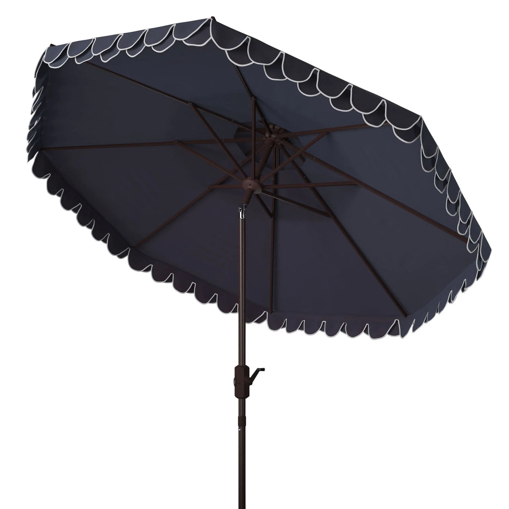 Parasol double-toit d'extérieur Kjerstin Valance 2,74 m