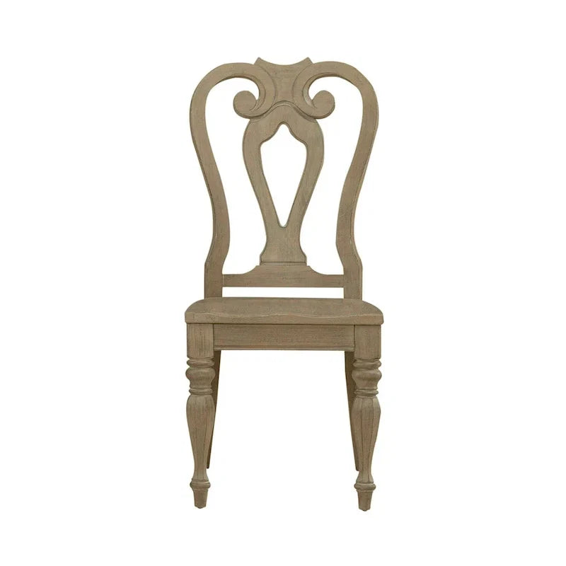 Chaise à lattes (Lot de 2)