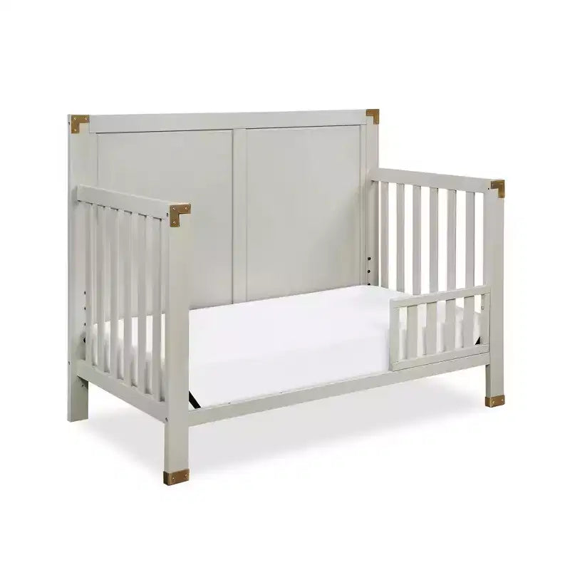 Barrière de conversion en bois peint pour lits de bébé transformables