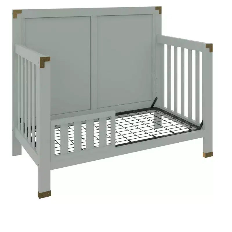 Barrière de conversion en bois peint pour lits de bébé transformables