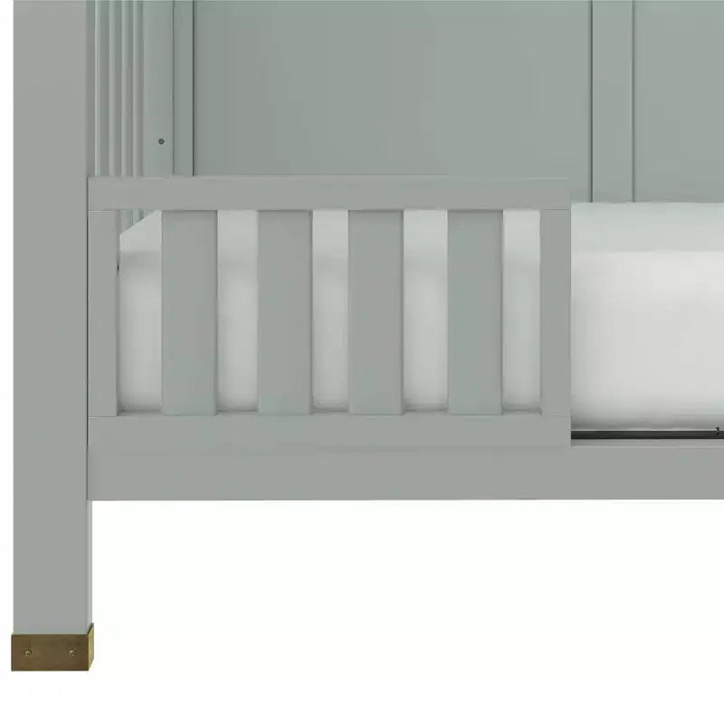 Barrière de conversion en bois peint pour lits de bébé transformables