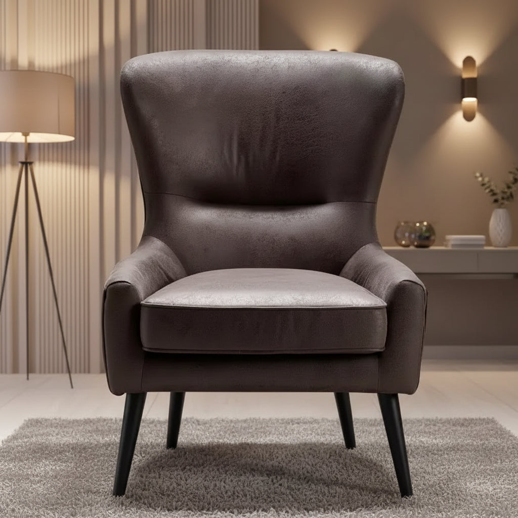 Auburn Wingback Chair - Finch