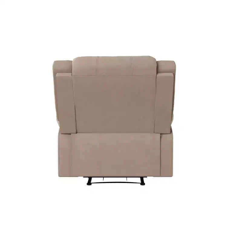 Fauteuil inclinable manuel en similicuir avec inclinaison multiposition