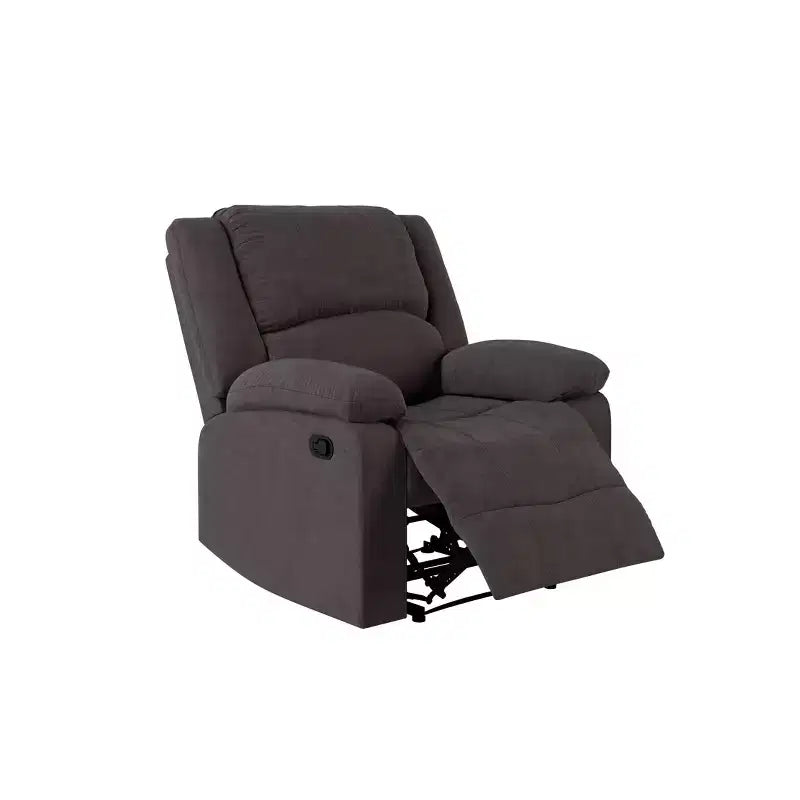 Fauteuil inclinable manuel en similicuir avec inclinaison multiposition