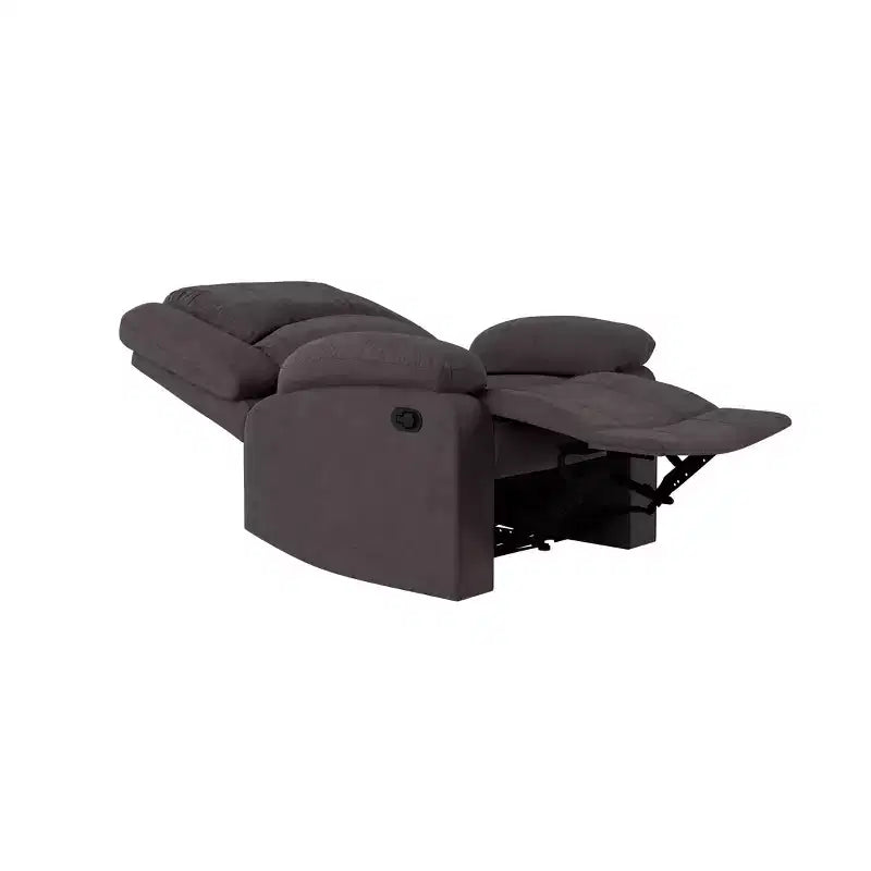 Fauteuil inclinable manuel en similicuir avec inclinaison multiposition