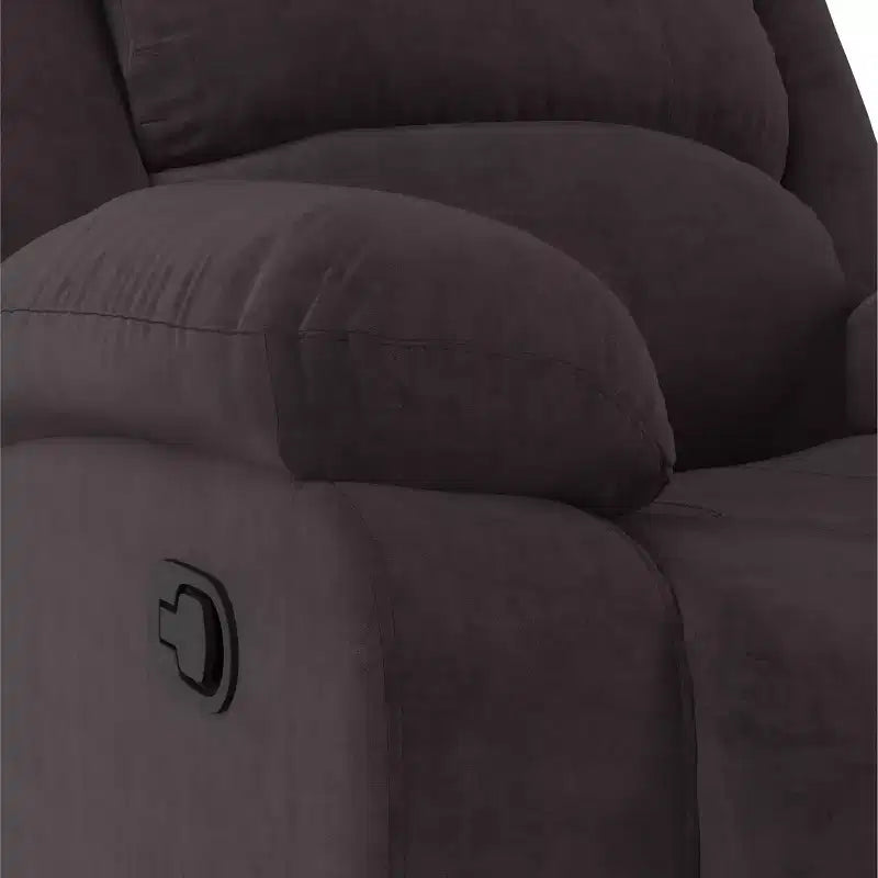 Fauteuil inclinable manuel en similicuir avec inclinaison multiposition