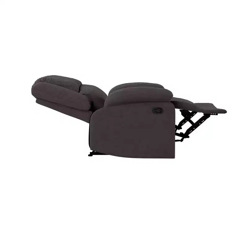 Fauteuil inclinable manuel en similicuir avec inclinaison multiposition
