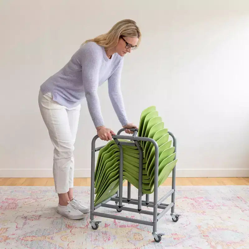 Pupitre d'activités portable avec chariot de rangement mobile (lot de 10)
