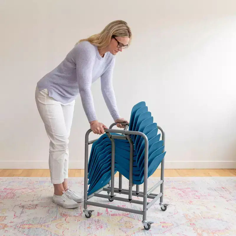 Pupitre d'activités portable avec chariot de rangement mobile (lot de 10)