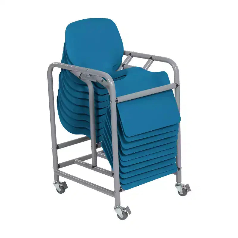 Pupitre d'activités portable avec chariot de rangement mobile (lot de 10)
