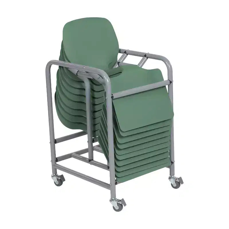 Pupitre d'activités portable avec chariot de rangement mobile (lot de 10)