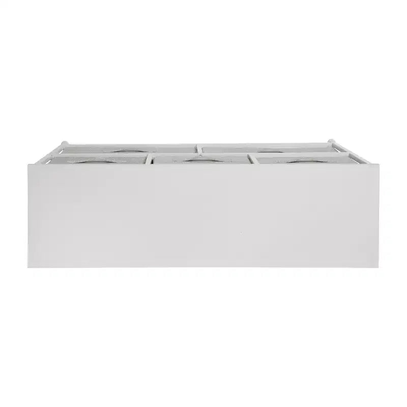 Commode de rangement à 5 tiroirs avec plateau en bois et tiroirs en tissu foncé