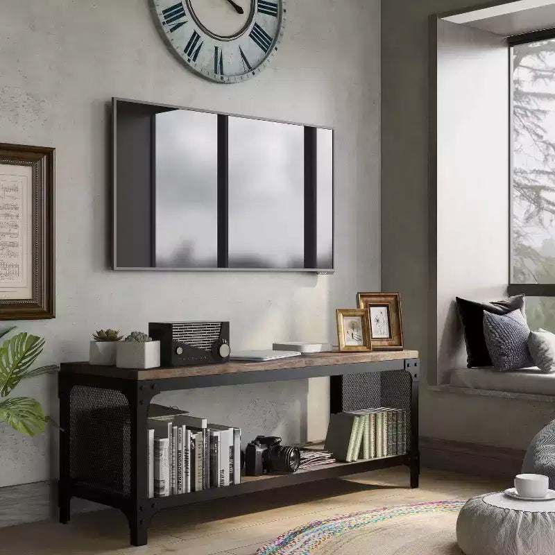 Meuble TV pour téléviseurs jusqu'à 55" avec étagères ouvertes