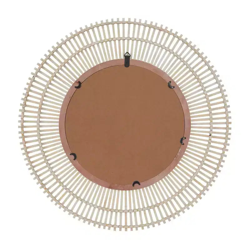Miroir mural rond Bambou Starburst 37"