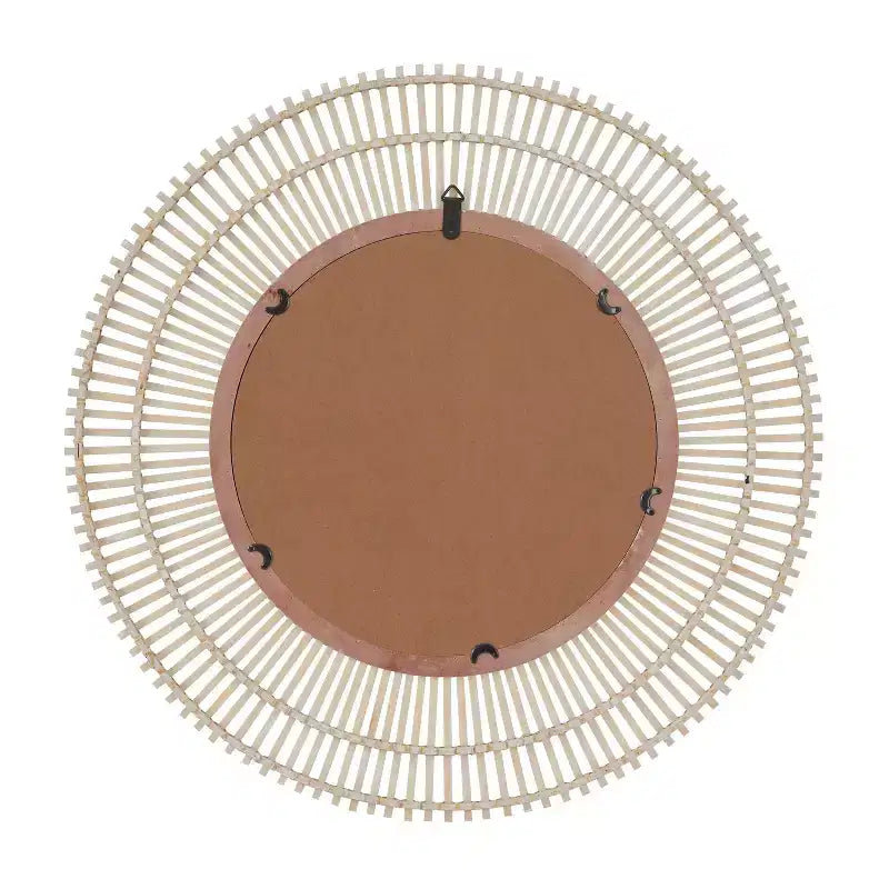 Miroir mural rond Bambou Starburst 37"