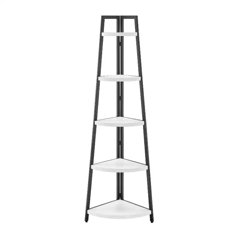 Étagère d'angle pyramidale à 5 niveaux autoportante 70