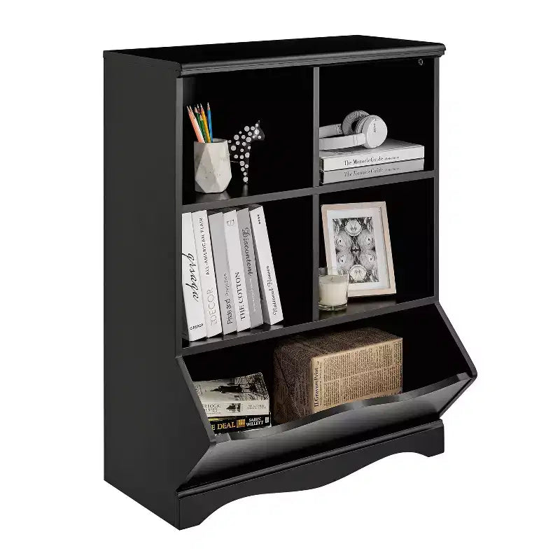 Meuble de rangement ouvert à 5 compartiments