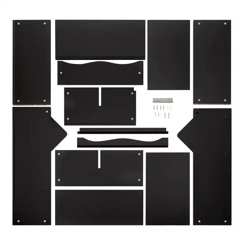 Meuble de rangement ouvert à 5 compartiments