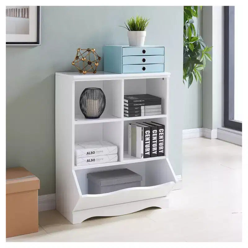 Meuble de rangement ouvert à 5 compartiments