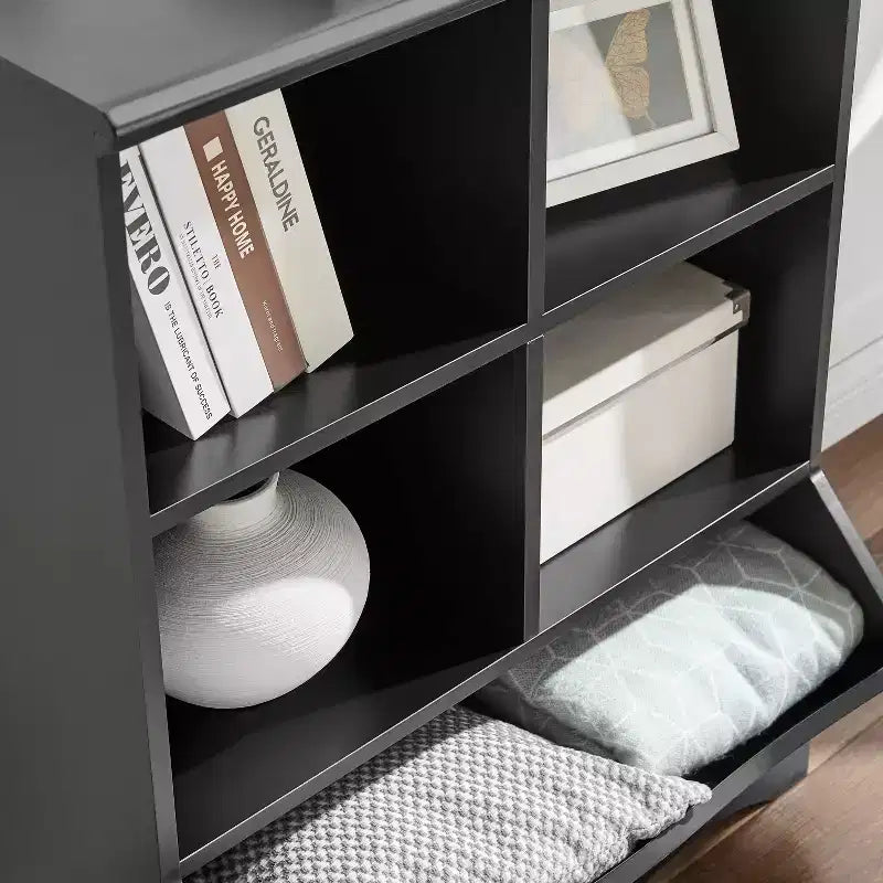 Meuble de rangement ouvert à 5 compartiments
