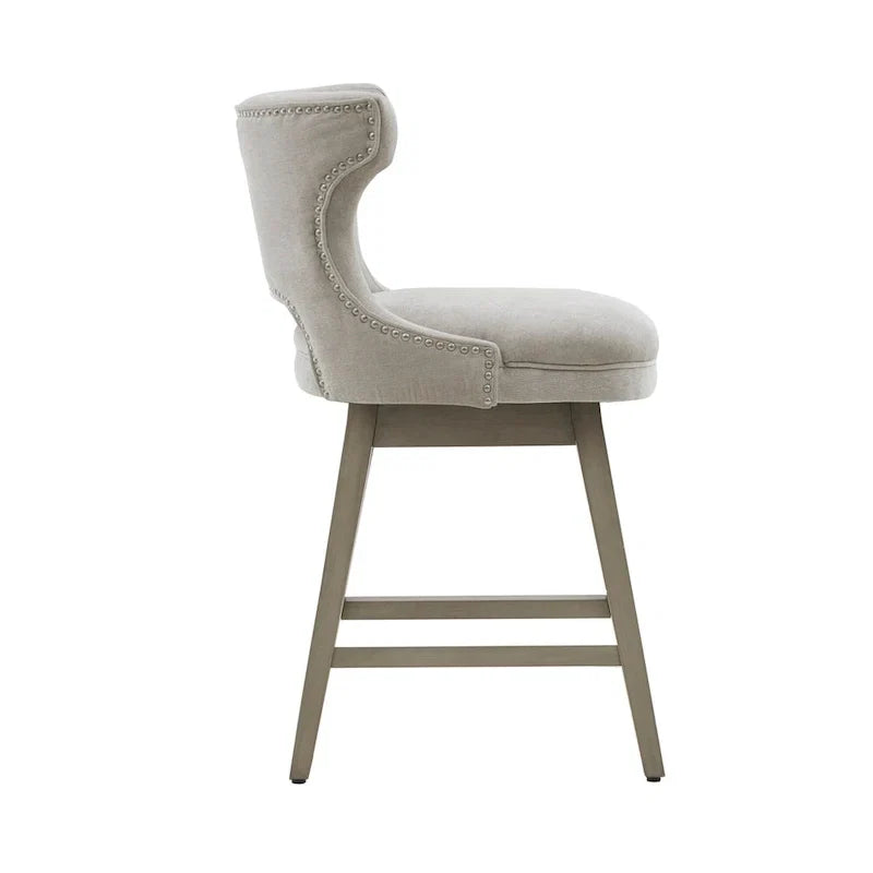 Tabouret de comptoir pivotant à 360 degrés Janet de Madison Park
