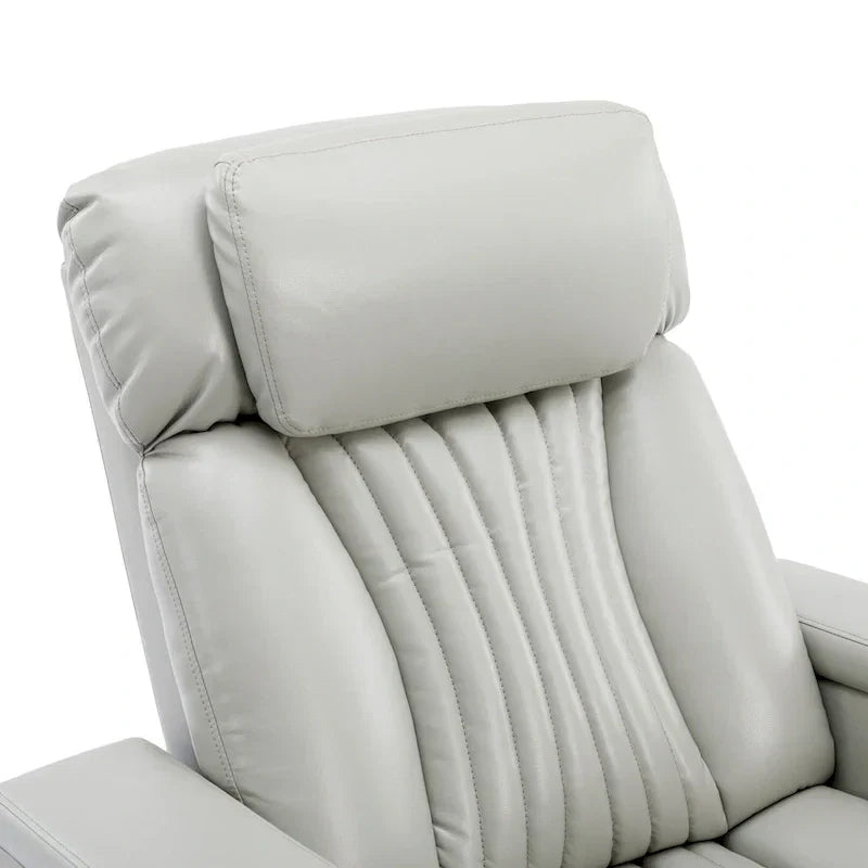 Fauteuil inclinable motorisé de cinéma maison multifonctionnel pivotant à 270°