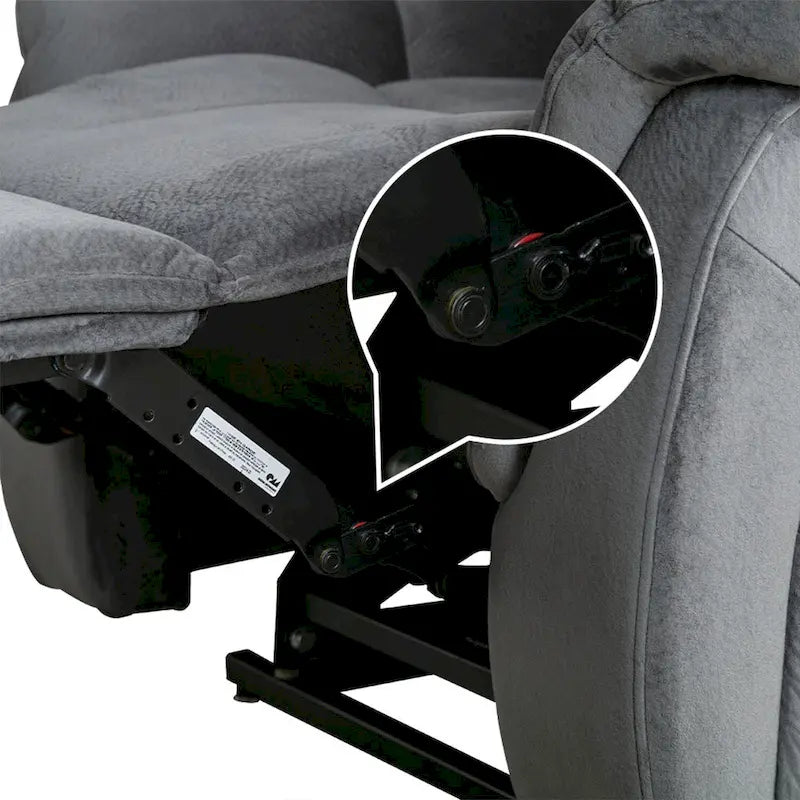 Fauteuil inclinable à plat releveur électrique pour personnes âgées avec massage et chauffage